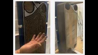 Heat Plate Exchanger Cleaning [upl. by Gabriell]