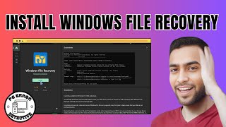 How to Install Windows File Recovery on Windows 10 [upl. by Paehpos]