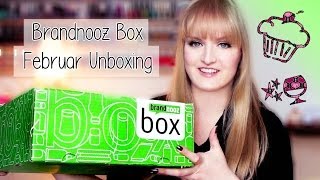 Brandnooz Box Februar  Collchen14 [upl. by Alih]