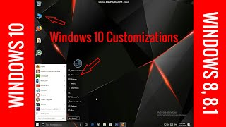 How to Make Your PC Desktop Look Cool and Better Windows 8 81 10 Customization [upl. by Nylorac686]