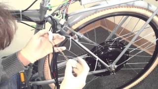 EBIKE CONVERSION KIT INSTALLATION FOR REGULAR KITS Part 2 [upl. by Iluj309]