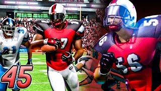 ANOTHER RIDICULOUS GAME  Backbreaker Football Season Mode 2017  Part 45 [upl. by Fahey131]