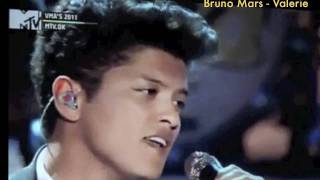 Bruno Mars  Valerie Live Version Amy Winehouse Tribute [upl. by Reld294]