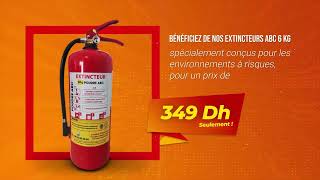 Extincteur à poudre ABC de 6 kg  Un moyen simple et sûr de prévenir les incendies🔥🔥🔥 [upl. by Zeeba63]