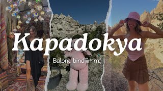 Kapadokya Vlog😍 Balona Bindimmm 🙃💃💃 [upl. by Htevi]