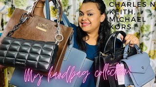 My handbag collection  Michael kors  Charles and Keith  Allen solly [upl. by Yhtrod180]