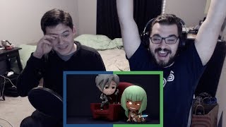 RWBY Chibi Season 3 Episode 10 Reaction [upl. by Nylanej]