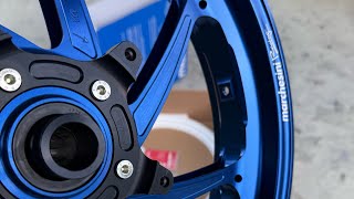 Unboxing Marchesini wheels for Yamaha R1 yamahr1 marchesini madeinitaly marchesiniwheels [upl. by Eniamzaj]