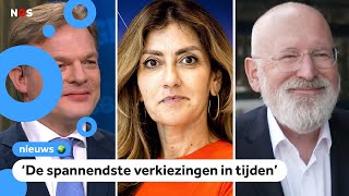 Wie is de favoriet tijdens de Tweede Kamerverkiezingen [upl. by Oivlis]