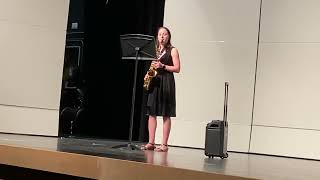 Alexa NYSSMA Allstate at Chamber Concert 20240325 [upl. by Enimzzaj]