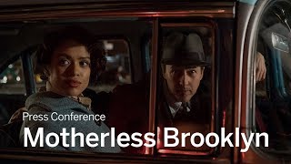 Press Conference Motherless Brooklyn [upl. by Mcarthur]