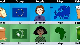 Europe vs Africa  Continent Comparison [upl. by Runstadler]