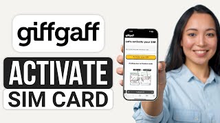 How to Activate SIM Card on GiffGaff 2024  GiffGaff SIM Activation [upl. by Cohette]