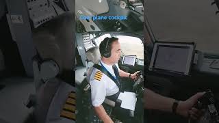 Cool plane cockpit PilotBlogDenys plane boeing737 cockpitshorts [upl. by Enyrat]