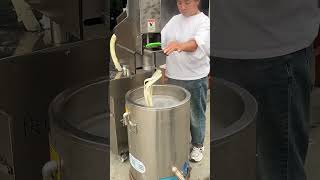 Fully automatic induction ramen automatic cutting smooth and chewy😱😱😱 [upl. by Aicen]