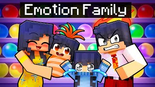 Having an EMOTION FAMILY in Minecraft [upl. by Lev491]