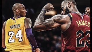 Kobe Bryant amp Lebron James Top 10 Plays Against Each Other [upl. by Marcia]