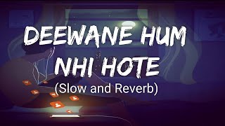 Deewane Hum Nahi Hote Slow and Reverb  Lofi  Hindi  Slow and Reverb songs  Lyrical Audio [upl. by Ardnassac]