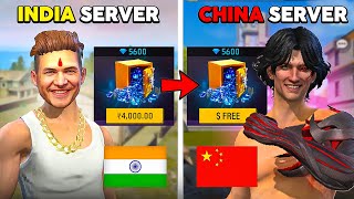 I Tried all the servers of Free Fire  🇮🇳 [upl. by Snebur]