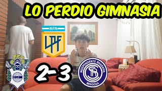 Gimnasia 23 Independiente RivadaviaReaccion padre e hijo Hinchas de GimnasiaCopa de la Liga 2024 [upl. by Weston311]