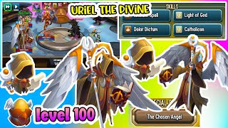 Monster Legends Uriel The Divine God Of Monster Level 100  Quái Vật Thiên Thần Hồi Sinh [upl. by Golden]