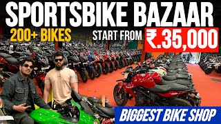 ₹35000 ONLY Biggest Collection Of Second hand bikesSecond hand bikes in MumbaiUsed bikes Sale [upl. by Steven]