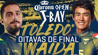 Filipe Toledo x Rio Waida  Oitavas de Final  Corona Open JBay 2023 [upl. by Annaear]