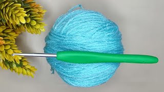 Look you can knit too The most unusual crochet stitch from grandma [upl. by Rimaj]