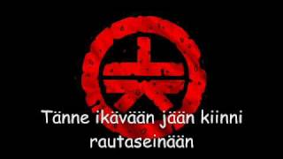 Turmion Kätilöt  Seinä Lyrics Finnish [upl. by Fredette229]