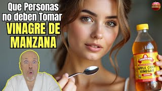 🆘¿QUE PERSONAS NO DEBEN TOMAR VINAGRE DE MANZANA POR SUS CONTRAINDICACIONES🆘 [upl. by Assenej]