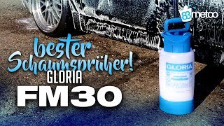 GLORIA FM30 Schaumsprüher TEST und GEWINNSPIEL  100k Special No2  83metoo [upl. by Hsot]