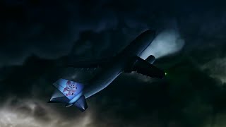 China Airlines Flight 676  Crash Animation [upl. by Palladin]