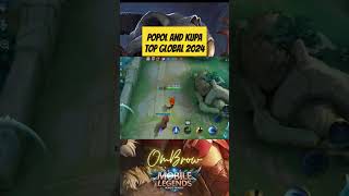 Popol and kupa top global 2024 tingat rt buru julian mobilelegends mlbb mobilelegendsid ml [upl. by Starinsky343]