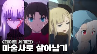 현실보다 고달픈 페이트 세계관 마술사의 삶 타입문 둘러보기 [upl. by Oicangi]