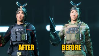 Specialist Style amp Tone voice lines changes Battlefield 2042 12 Update Patch Comparison [upl. by Aveline]