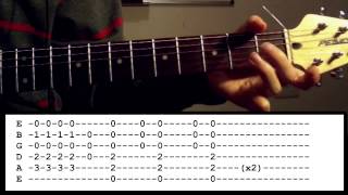 Marilyn Manson  Third Day of a Seven Day Binge  Guitar Lesson [upl. by Atinav]