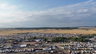 Buffalo Chip Campgrounds At The Sturgis 2024 Motorcycle Rally [upl. by Kimura]