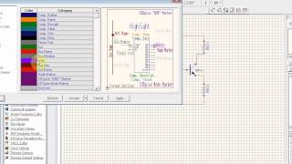 Changing the colour of wiresNet in Schematic Editor [upl. by Aerahs]