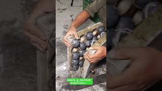 Tennis ball making please support 🙏 subscribe viral trendingshorts youtube yt ytshorts craft [upl. by Marv]