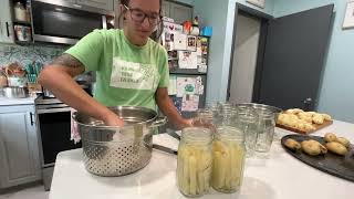 Canning Potatoes from the garden [upl. by Onek]