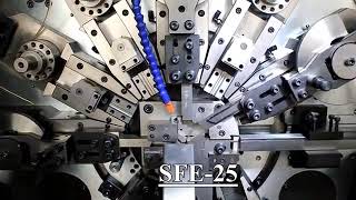 SFE25  30T  Wire and Strip Stamping amp Forming Machine  Made in Taiwan [upl. by Peper]