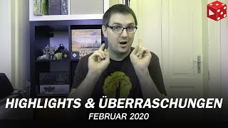 Gezockt Meine 16 Highlights und Überraschungen im Februar 2020 [upl. by Nnahtur146]