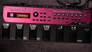 Boss RC 50 Looper Demo [upl. by Yregerg257]