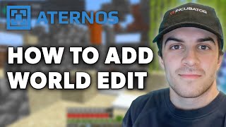 How to Add World Edit in Aternos Server  Full 2024 Guide [upl. by Akemrej]