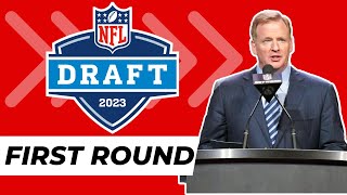 2023 NFL Draft 1st Round Reaction to every pick and trade [upl. by Sregor]