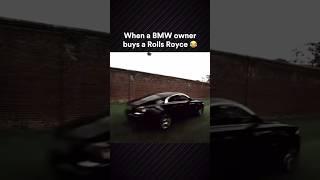 BMW ➡️ Rolls Royce 🤣💯 bmw rollsroyce drift drifting skills automobile racing mpower funny [upl. by Almeda]