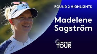 Madelene Sagström shoots 67 in Australia  Round 2  ISPS Handa Vic Open [upl. by Alamak438]