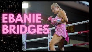 EBANIE BRIDGE POWERFUL PADWORK  boxing dazn [upl. by Baskett]