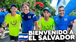 Así RECIBIMOS A SHIN FUJIYAMA en EL SALVADOR 🇸🇻🇯🇵 El Japonés que corre por 1000 escuelas [upl. by Olracnaig]