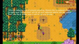 Stardew Valley  Learning the sprinklers [upl. by Eliam]